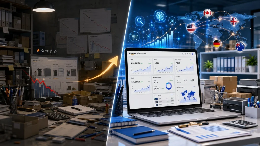 Illustrative Office Supplies Amazon Brand Doubled Its Monthly Sales Through Strategic Store Management